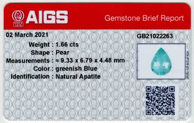 Gem Report