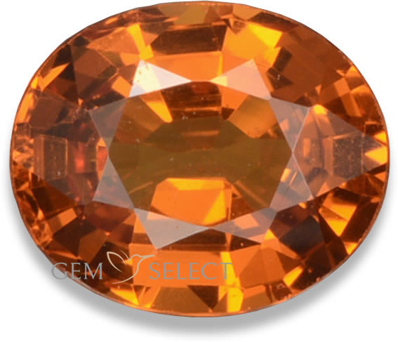 Драгоценный камень гранат-спессартит от GemSelect - Большое изображение