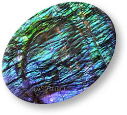 Разноцветный драгоценный камень аммолит