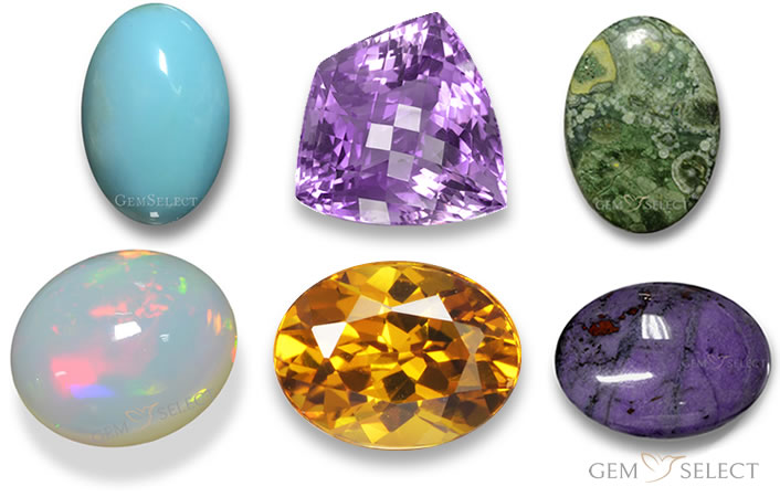 Камни Зодиака Водолей от GemSelect - Среднее изображение