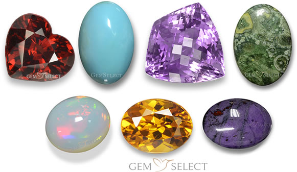Камни Зодиака Водолей от GemSelect - Среднее изображение