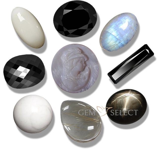 Черные драгоценные камни от GemSelect — большое изображение