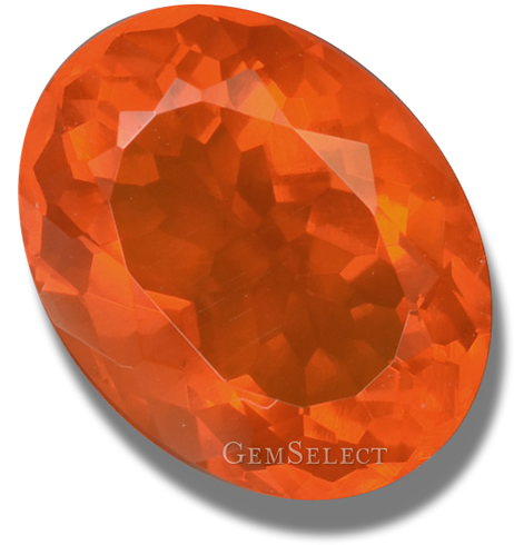 Драгоценные камни огненного опала от GemSelect - большое изображение