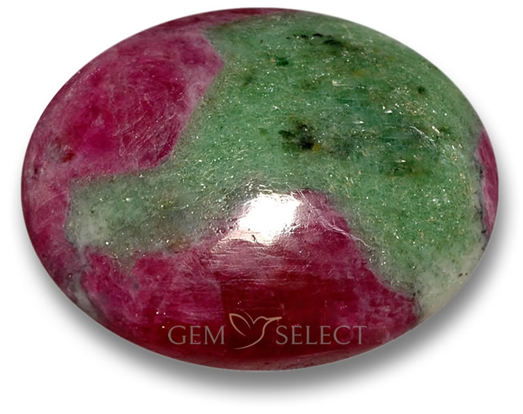 Драгоценные камни рубин цоизит от GemSelect - Большое изображение