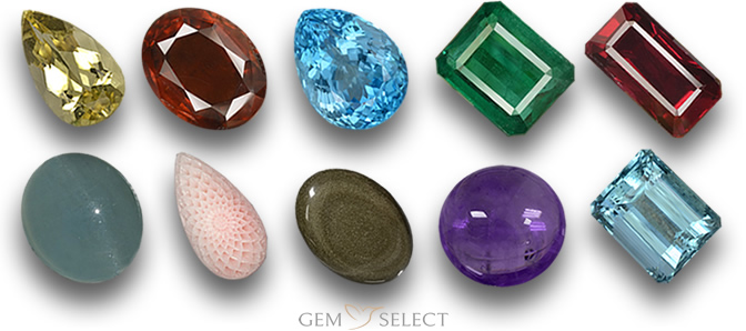Драгоценные камни Скорпион от GemSelect - большое изображение