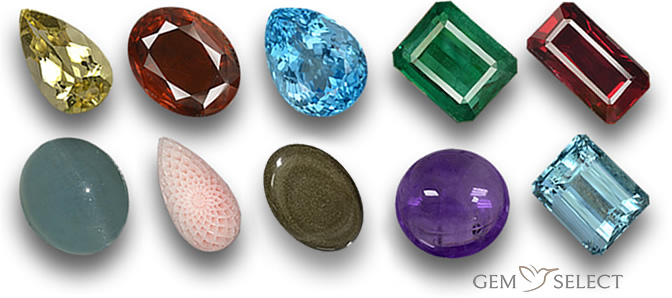 Драгоценные камни Скорпиона от GemSelect - Большое изображение