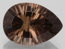 Concave-cut Smoky Quartz