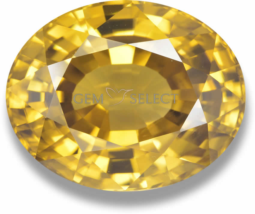 Желтые и золотые драгоценные камни от GemSelect — большое изображение