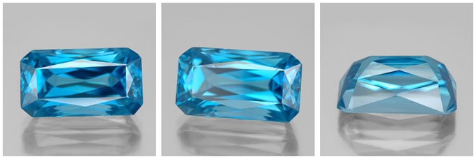 Голубой циркон высшего качества от GemSelect. Top Grade Blue Zircon from GemSelect
