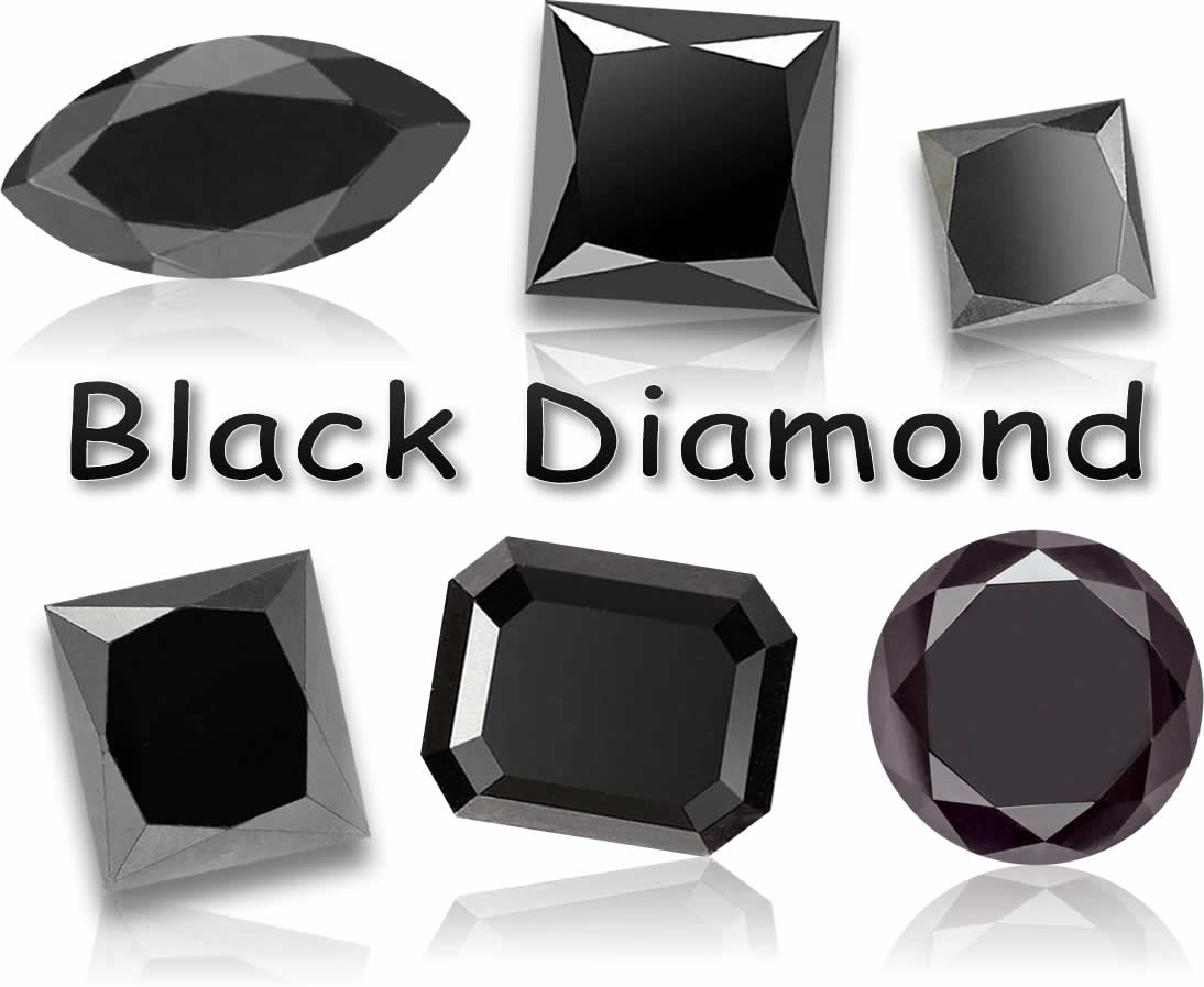 Black Diamond — сертифицированные качественные драгоценные камни от GemSelect