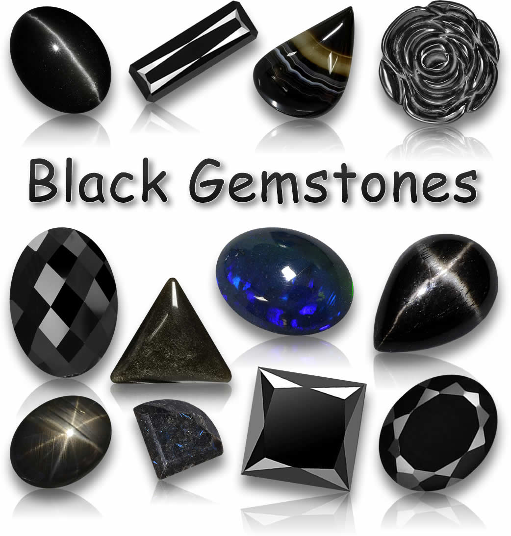 Черные драгоценные камни