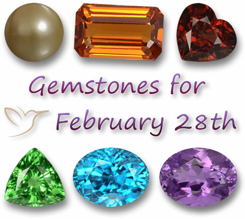 Gemstones for February 28th