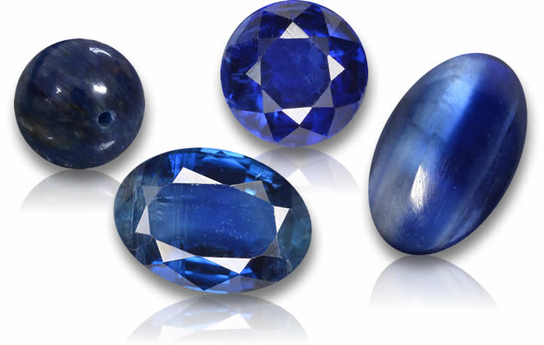 Shop Loose Kyanite Gemstones: Blue Faceted and Cabochon Stones for Jewelry
