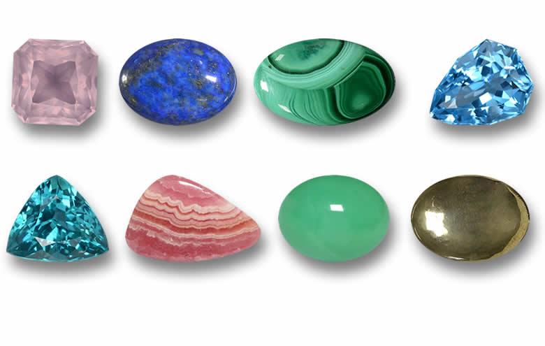 Крупные необработанные драгоценные камни для эффектных украшений и коллекционеров.