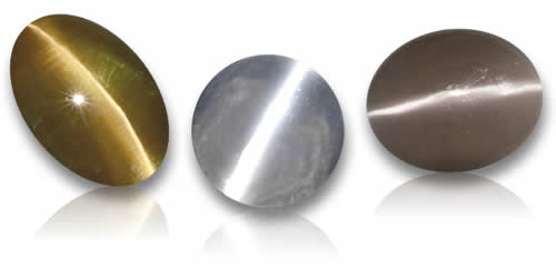 Sillimanite Cat's Eye Gemstones