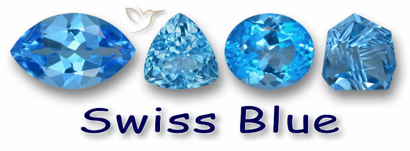 Купить топаз Swiss Blue
