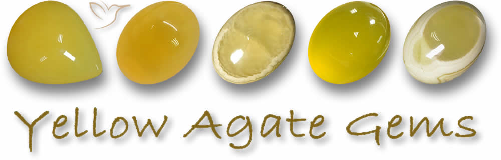 Купить камни желтого агата