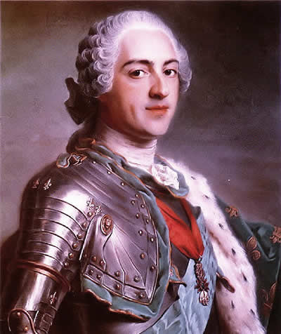 Король Людовик XV King Louis XV
