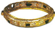 Древнегреческий золотой браслет