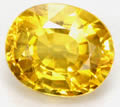 Натуральный желтый сапфир, связанный с Юпитером.