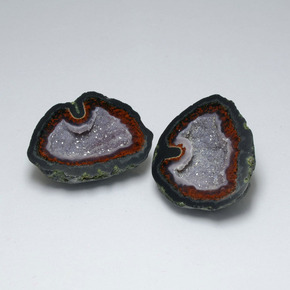 53.65 карата, натуральный Многоцветный Агатовая жеода, Необычная форма, Непрозрачный