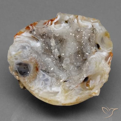44.83ct Натуральный Многоцветный Агатовая жеода, причудливая, Непрозрачный