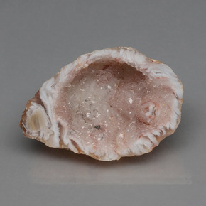 39.70 карата, натуральный Многоцветный Агатовая жеода, Необычная форма, Непрозрачный