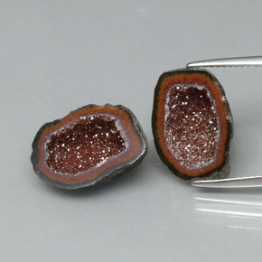  карата, натуральный Многоцветный Агатовая жеода, Необычная форма, Непрозрачный