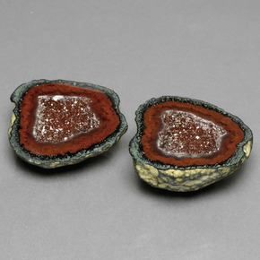  карата, натуральный Многоцветный Агатовая жеода, Необычная форма, Непрозрачный