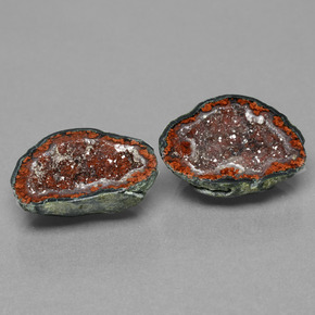  карата, натуральный Многоцветный Агатовая жеода, Необычная форма, Непрозрачный