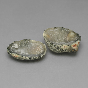 17.88 карата, натуральный Многоцветный Агатовая жеода, Необычная форма, Непрозрачный