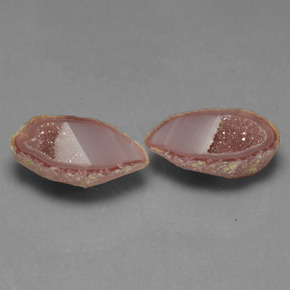  карата, натуральный Многоцветный Агатовая жеода, Необычная форма, Непрозрачный