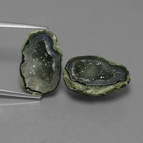  карата, натуральный Многоцветный Агатовая жеода, Необычная форма, Непрозрачный