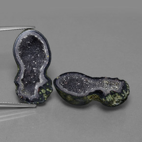 23.62 карата, натуральный Многоцветный Агатовая жеода, Необычная форма, Непрозрачный