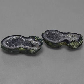 23.62 карата, натуральный Многоцветный Агатовая жеода, Необычная форма, Непрозрачный