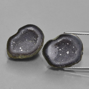  карата, натуральный Многоцветный Агатовая жеода, Необычная форма, Непрозрачный