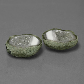 20.20 карата, натуральный Многоцветный Агатовая жеода, Необычная форма, Непрозрачный