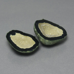 32.85 карата, натуральный Многоцветный Агатовая жеода, Необычная форма, Непрозрачный