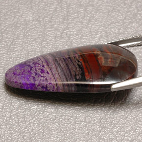 32.06 карата, натуральный Многоцветный Агат, Форма груши, Непрозрачный