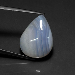 19.84 карата, натуральный Многоцветный Агат, Прозрачный, Полупрозрачный