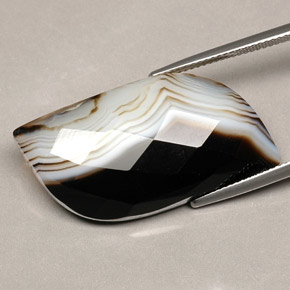 27.84 карата, натуральный Многоцветный Агат, Необычная форма, Непрозрачный