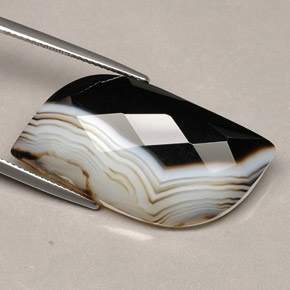 27.84 карата, натуральный Многоцветный Агат, Необычная форма, Непрозрачный