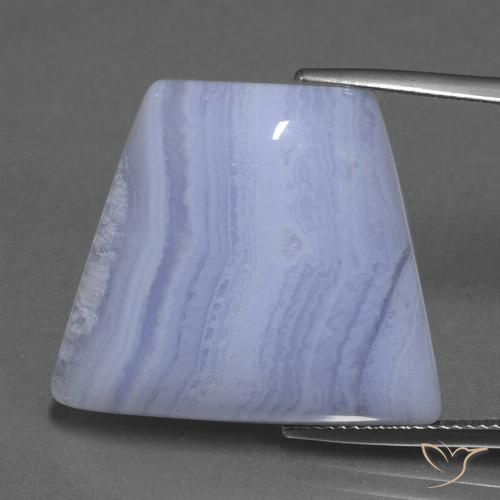 29.19ct Натуральный Средне-светло-фиолетовый Агат, причудливая, Полупрозрачный