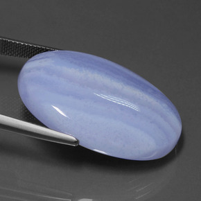 42.01 карата, натуральный Многоцветный Агат, Овал, Полупрозрачный