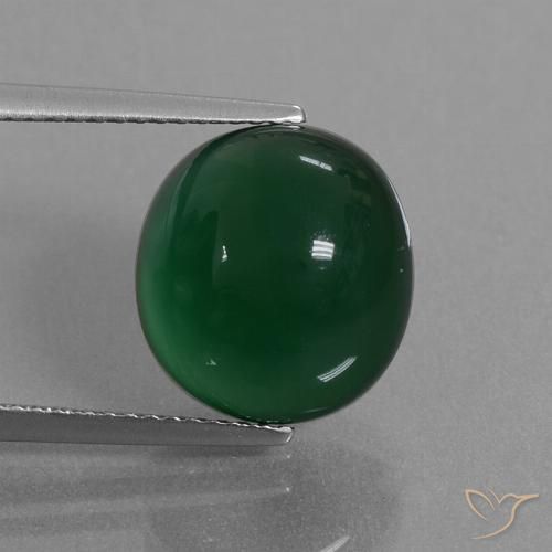 8.11ct Натуральный Многоцветный Агат, Овал, Полупрозрачный