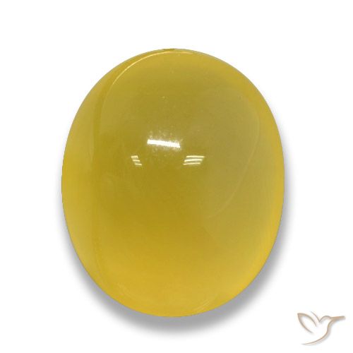 4.47ct Натуральный Желтоватое золото Агат, Овал, Полупрозрачный