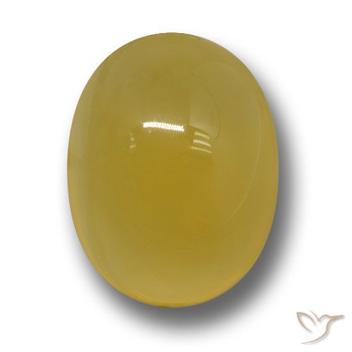 4.61ct Натуральный Золотисто-Апельсиновый Агат, Овал, Полупрозрачный