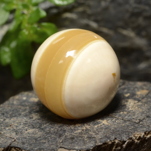 15.26 карата, натуральный Многоцветный Агат, Сфера / Шар, Непрозрачный