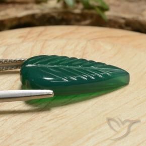 5.23 карата, натуральный Желтовато-зеленый Агат, Необычная форма, Полупрозрачный