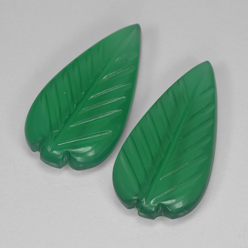 5.74 карата, натуральный Теплый зеленый Агат, Огранка Цветок, Полупрозрачный